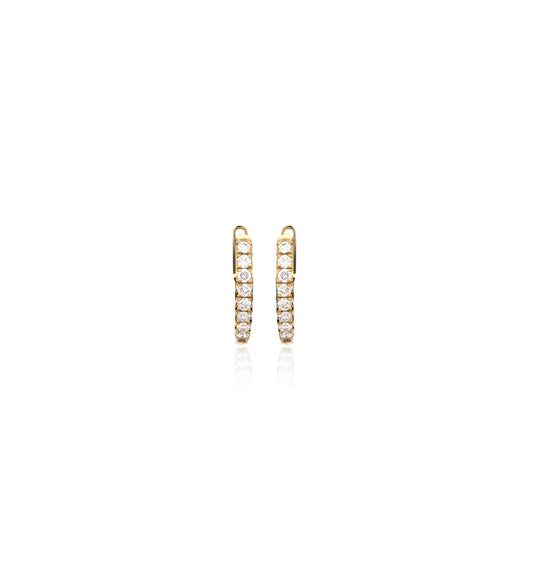 "NINA" ORO 18KT - DIAMANTI BIANCHI - EBANO