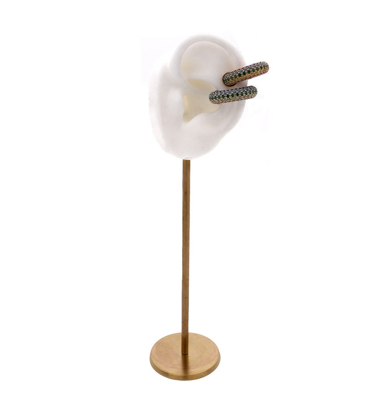"MARJ" - EAR CUFFS - 18KT GOLD - RAINBOW