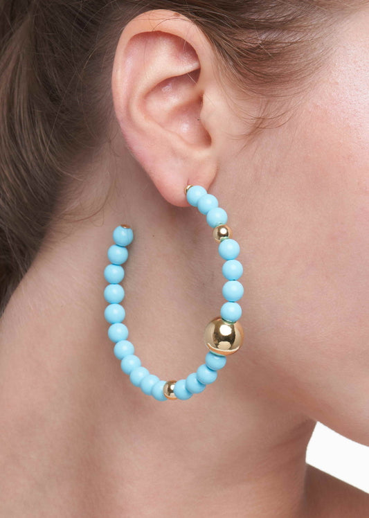 ORECCHINI COLLEZIONE BARBARELLA - TURCHESE