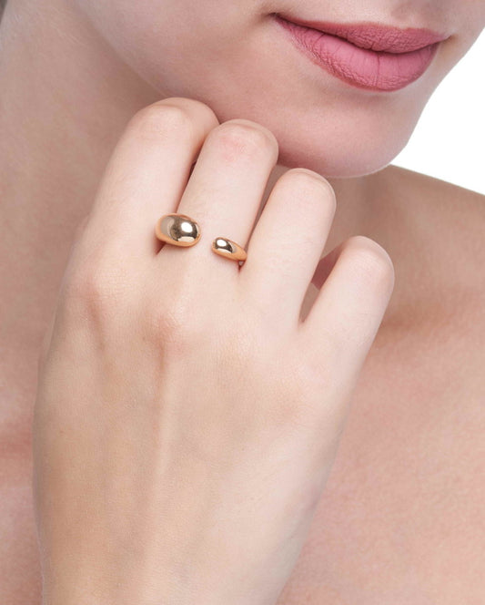 ANELLO COLLEZIONE GOCCE - ORO 18KT