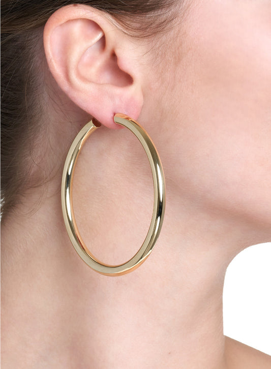 BARBARELLA COLLECTION 18KT GOLD EARRINGS - LARGE