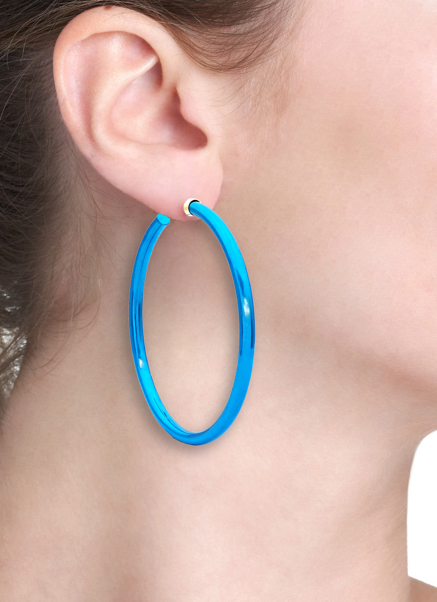 BARBARELLA COLLECTION - ORO 18KT - ARGENTO - MEDIO - BLU ACQUA