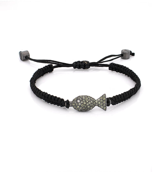 "PESCIOLINI" - ARGENTO E ZAFFIRI GRIGI - BRACCIALE
