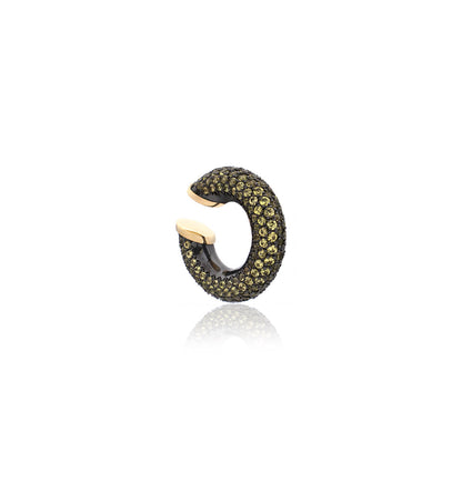"MARJ" - EAR CUFFS - 18KT GOLD - YELLOW SAPPHIRES