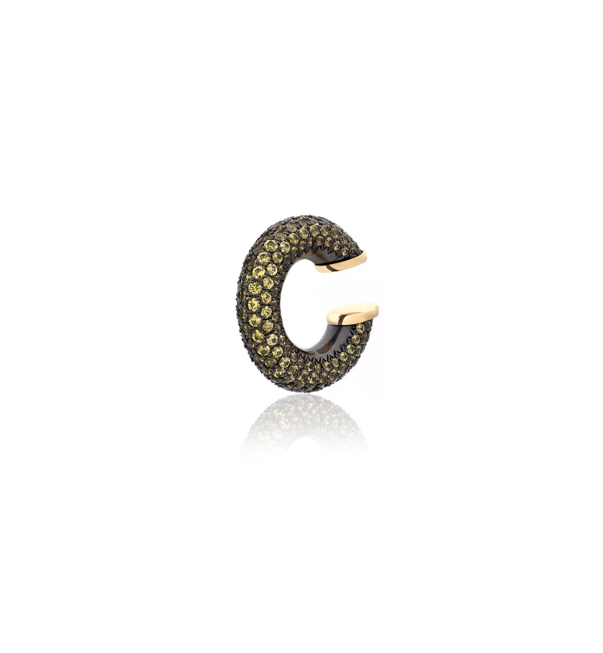 "MARJ" - EAR CUFFS - 18KT GOLD - YELLOW SAPPHIRES