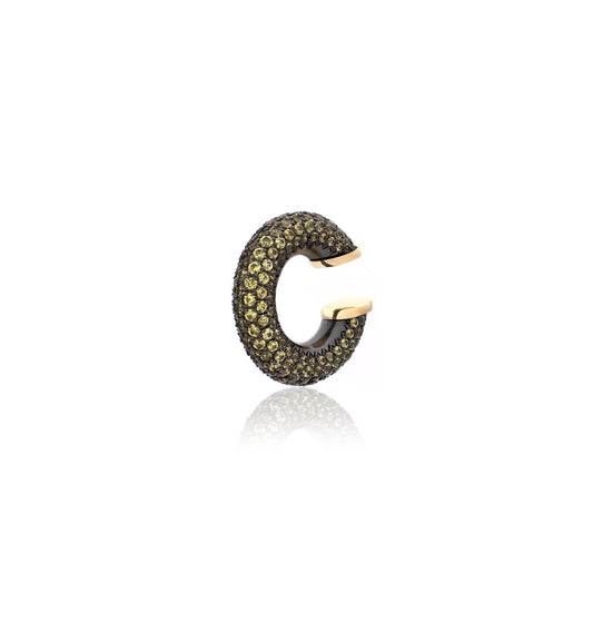 "MARJ" - EAR CUFFS - 18KT GOLD - YELLOW SAPPHIRES