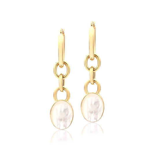 "MARISA" ORECCHINI - ORO GIALLO 18KT E PIETRE