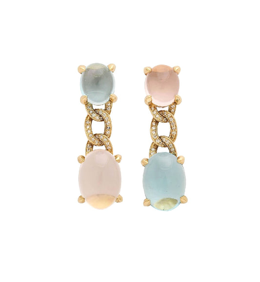 "GIARDINO DI GIOIE" - 18KT GOLD - EARRINGS