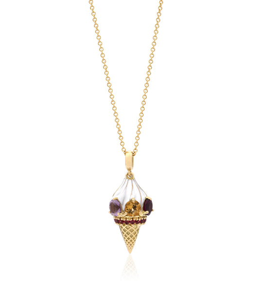 "GELATO" - ORO GIALLO 18KT - COLLANA