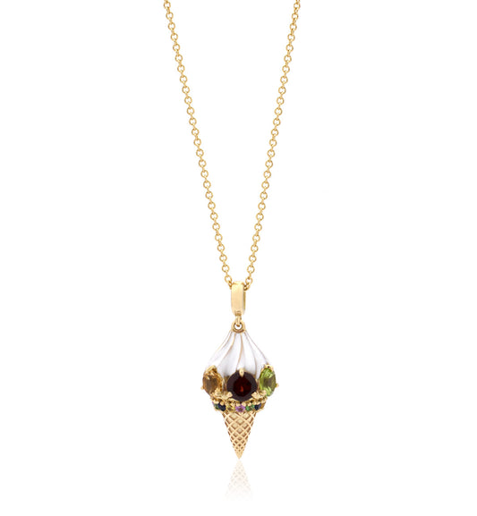"GELATO" - ORO GIALLO 18KT - COLLANA