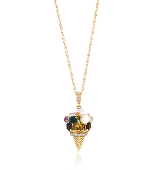 "GELATO" - ORO GIALLO 18KT - COLLANA