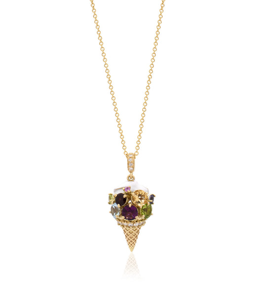 "GELATO" - ORO GIALLO 18KT - COLLANA