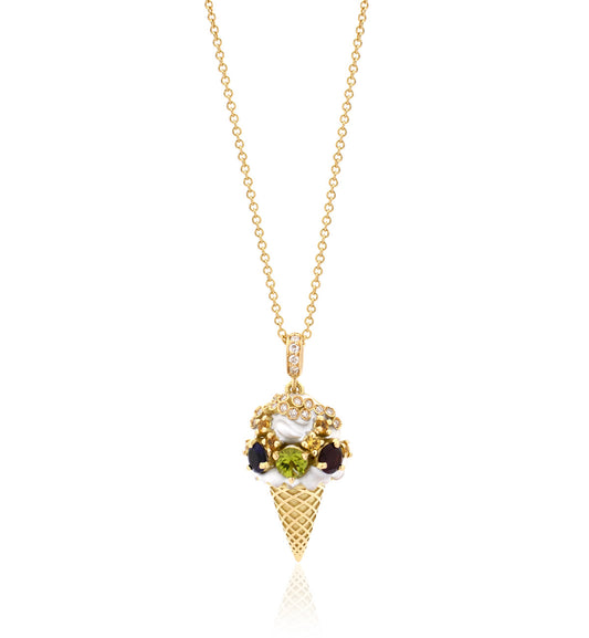 "GELATO" - ORO GIALLO 18KT - COLLANA