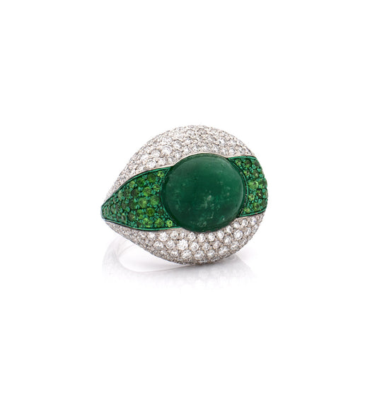 "JAW BREAKER" ORO BIANCO 18KT