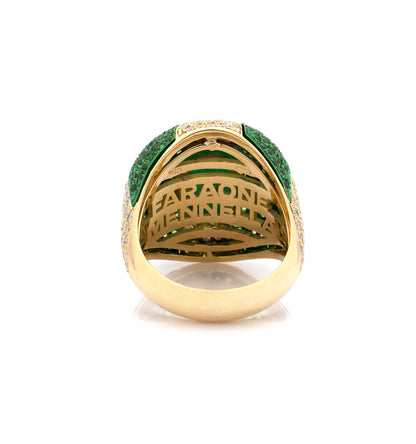 "JAW BREAKER" 18KT YELLOW GOLD