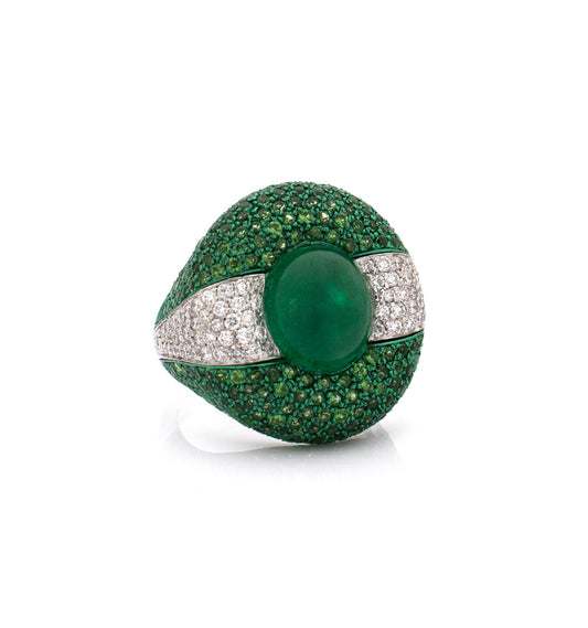 "JAW BREAKER" ORO BIANCO 18KT