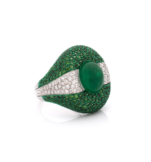 "JAW BREAKER" ORO BIANCO 18KT