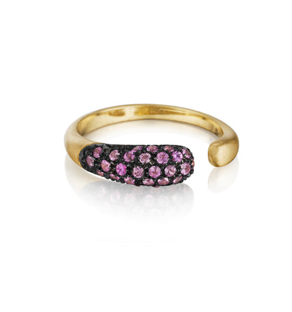 GOCCE COLLECTION - PINK SAPPHIRES - 18KT GOLD - SMALL