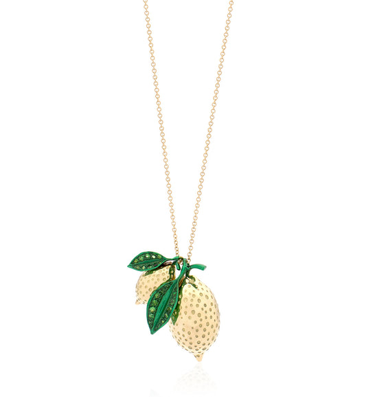 "LOVE LEMONS" - ORO 18KT - COLLANA 