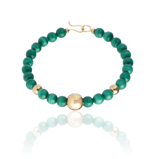 BRACCIALE COLLEZIONE BARBARELLA - MALACHITE