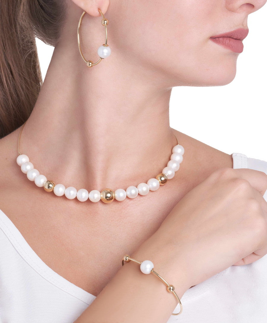 BRACCIALE COLLEZIONE BARBARELLA ORO 18KT - PERLA