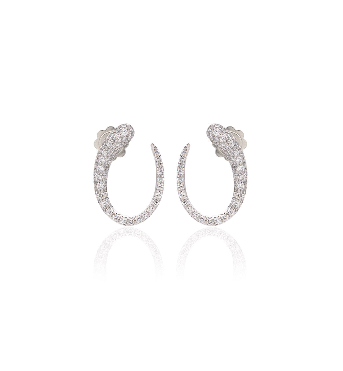 ORECCHINI COLLEZIONE GOCCE - ORO 18KT - DIAMANTI BIANCHI - PICCOLE
