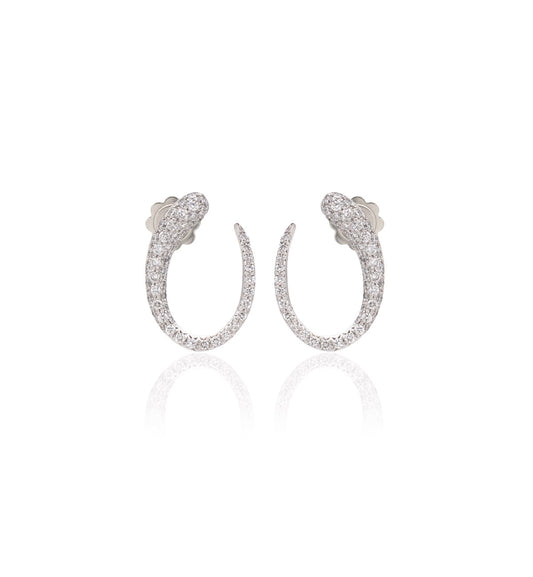 ORECCHINI COLLEZIONE GOCCE - ORO 18KT - DIAMANTI BIANCHI - PICCOLE