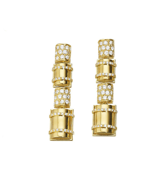 ORECCHINI COLLEZIONE BULLET ORO 18KT 