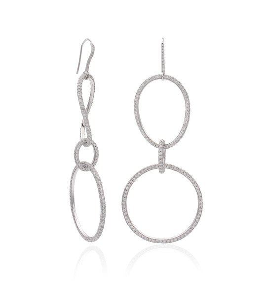 COLLEZIONE STELLA ORO BIANCO 18KT - DIAMANTI BIANCHI