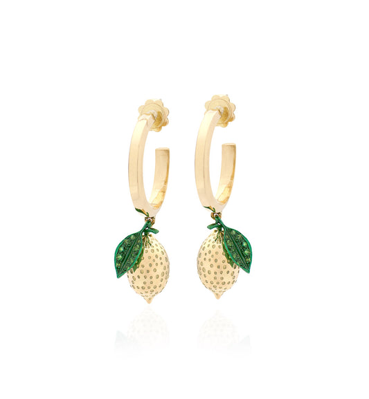 "LOVE LEMONS" - ORO 18KT - ORECCHINI
