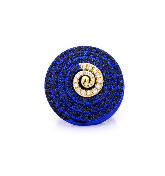 "UN TUFFO NEL BLU" - ORO 18KT