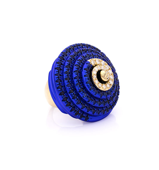 "UN TUFFO NEL BLU" - ORO 18KT