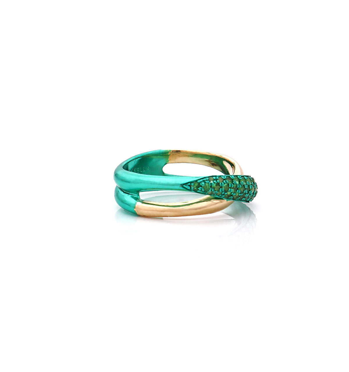 "MARGAUX" - 18KT GOLD - TSAVORITES
