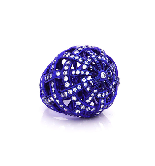 "BLUE CAGE" - ORO 18KT